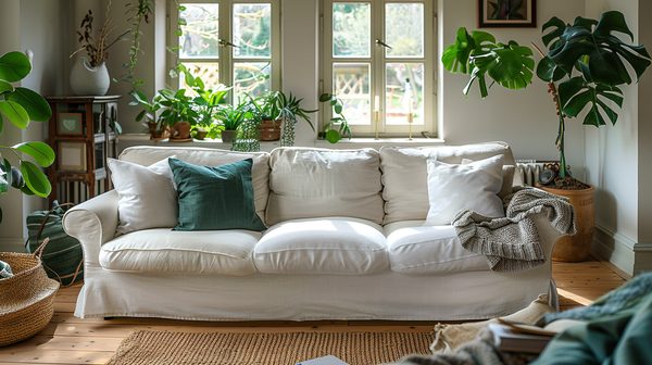 Renouvelez votre salon avec des housses de canapé universelles et extensibles