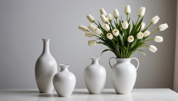 Trouvez des vases blancs pas chers pour embellir votre intérieur !